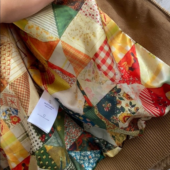 Mother The Letterman Fur Jacket Studded - Picture 5 of 9